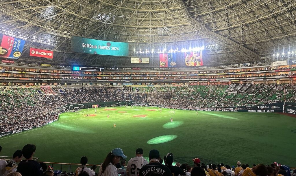 みずほPayPayドーム福岡（福岡ドーム）の内観