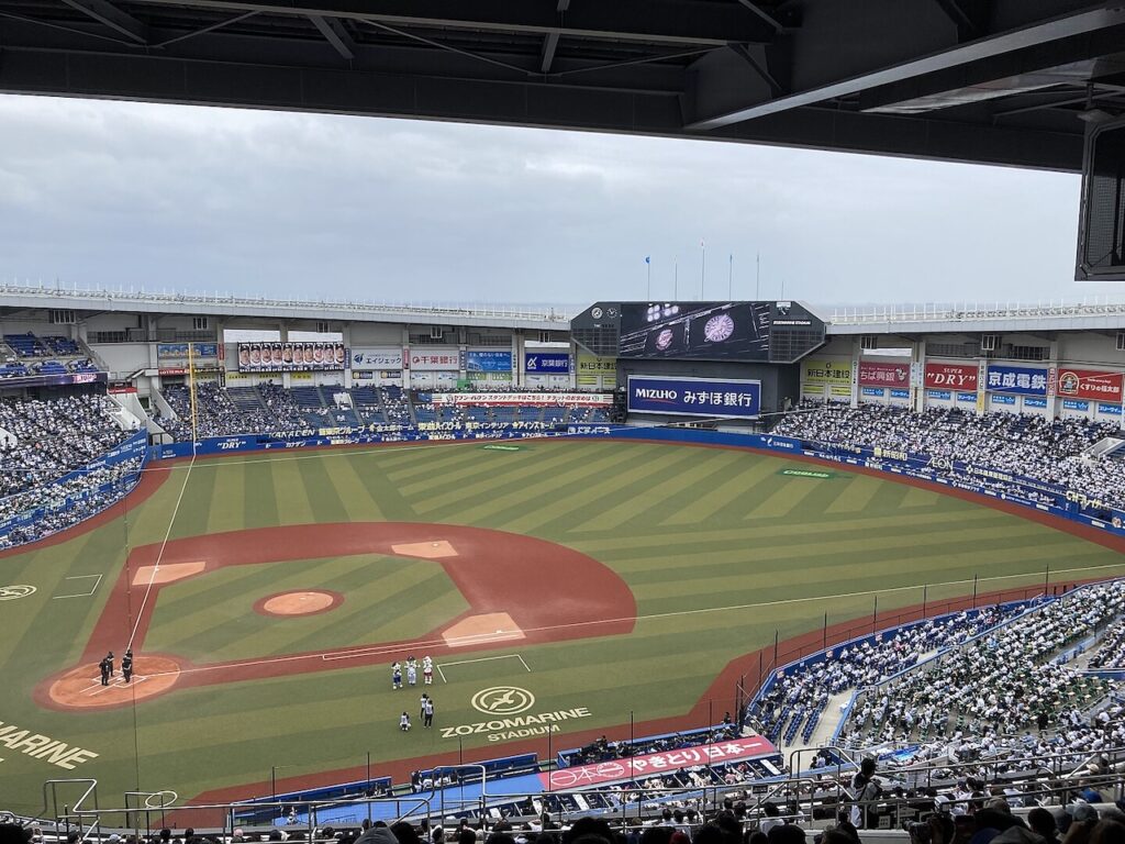 ZOZOマリンスタジアムの内景