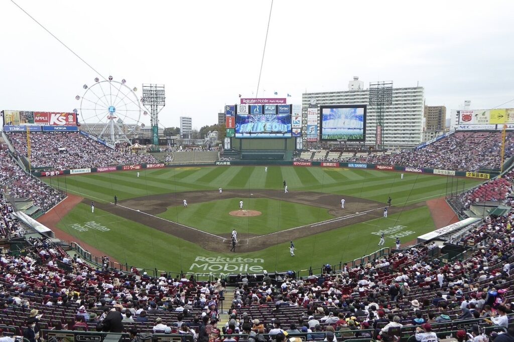 楽天モバイルパーク宮城（宮城スタジアム）の内景